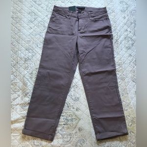 Calvin Klein Jeans Ladies' Cropped Pant, Vintage Orchid, Size 8, New wit…